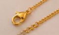 Golden Heart LocketNecklace-Vintage Style Gold Plated Heart Pendant Necklace for Women